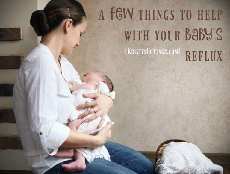 A Few Things to Help Your Baby’s Reflux