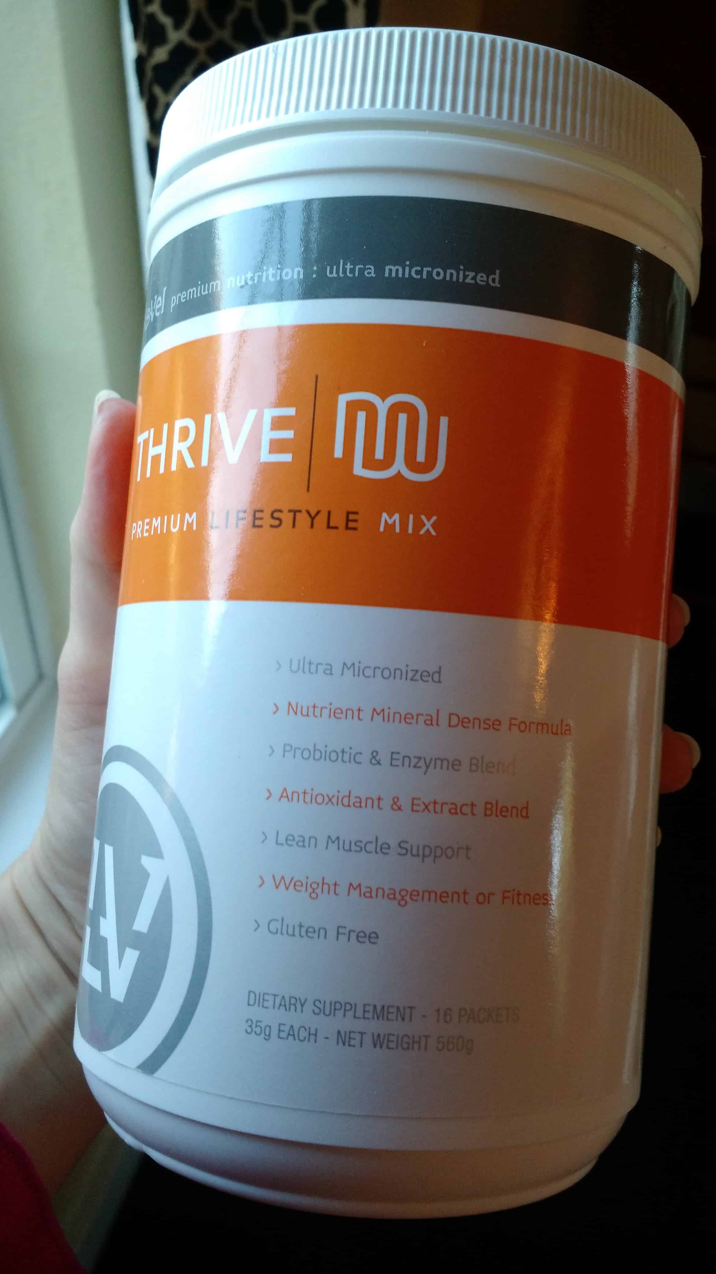 The power behind the smoothie! Premium Lifestyle Mix from Le-vel... packed with protein, vitamins, minerals, amino acids, probiotics and enzymes!