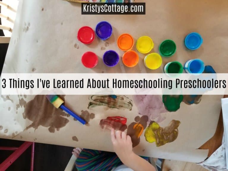 3 Things I’ve Learned About Homeschooling Preschoolers Over the Past 10 Years