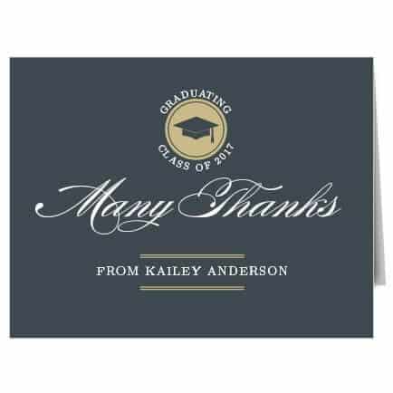 3 tips for sending a graduation gift thank you card | Kristy's Cottage blog