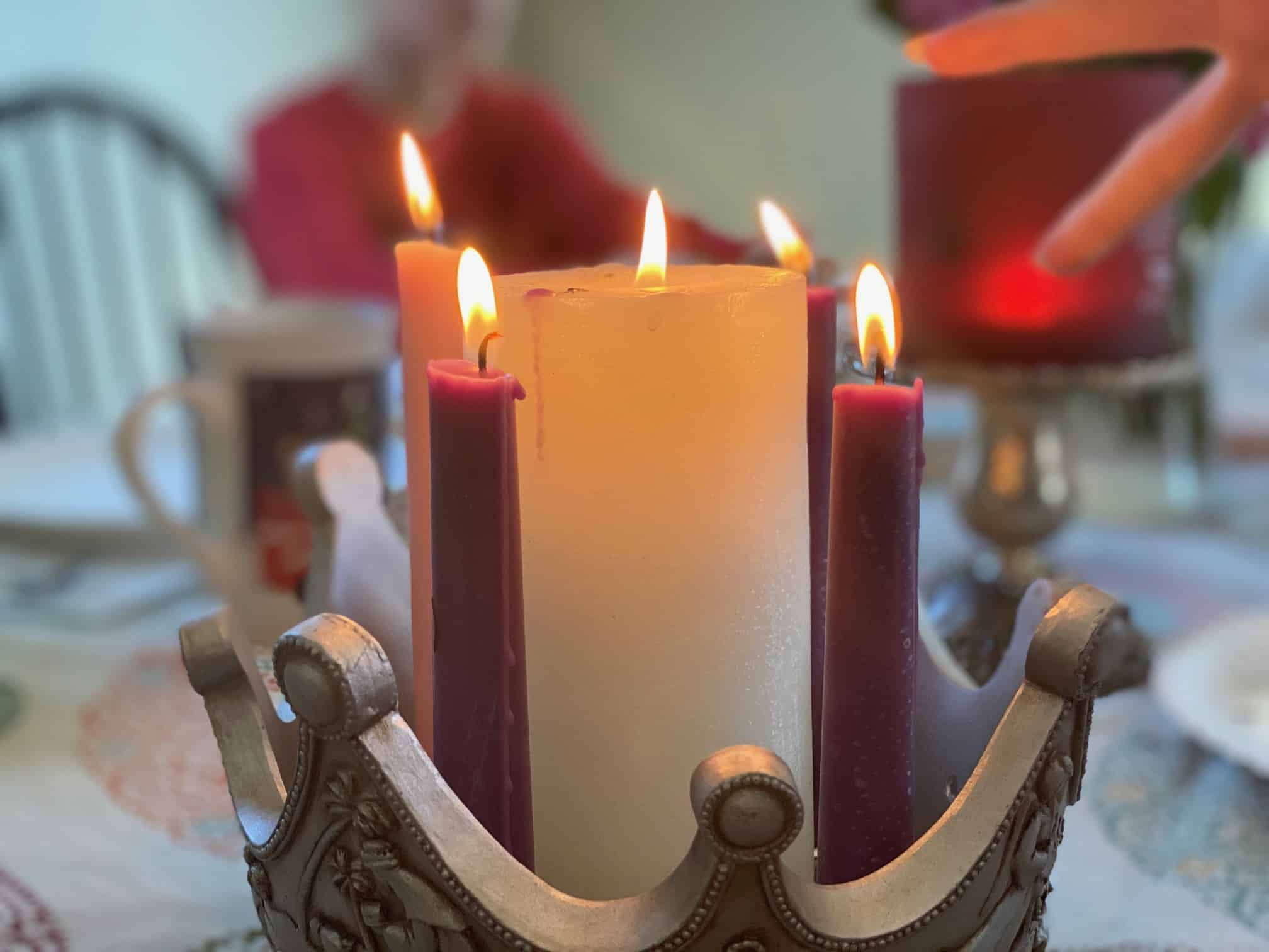 Advent Wreath & Candles