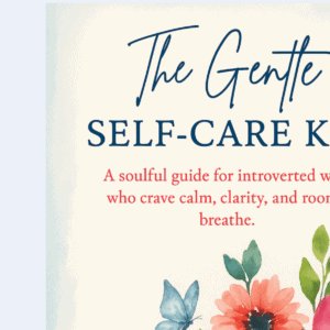 Self-care for introverts digital kit, by Kristy Howard